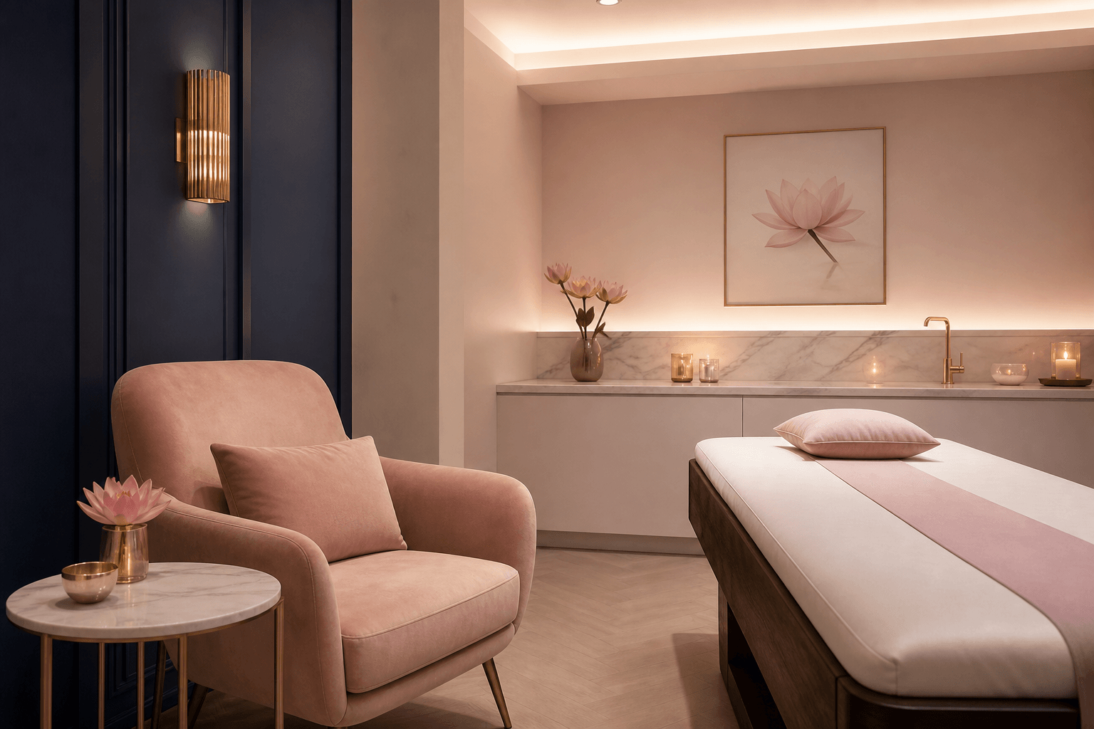 Eva — beauty lounge interior